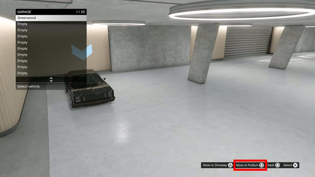 Move to Podium | GTA V Online Mansions