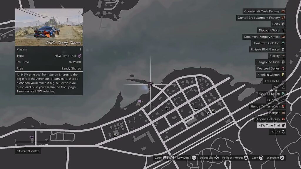 Time Trial example | GTA V Online
