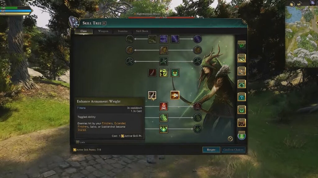Enhance Armament: Weight | Ashes of Creation Ranger Guide