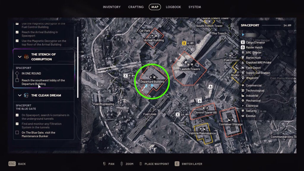 The Stench of Corruption - Departure Building | ARC Raiders - Cold Snap