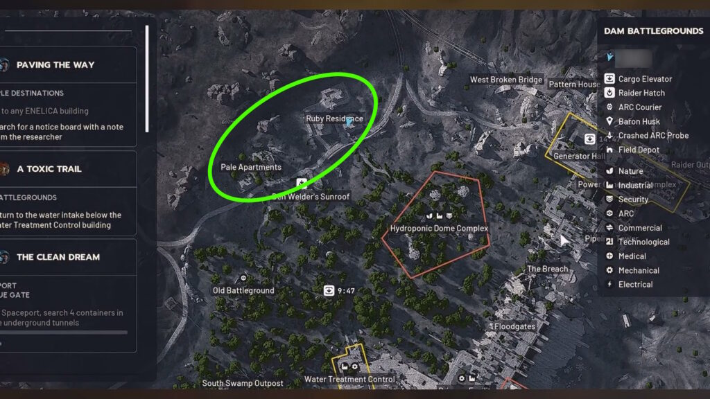 Pale Apartments and Ruby Residence | ARC Raiders - Flickering Flames Project 