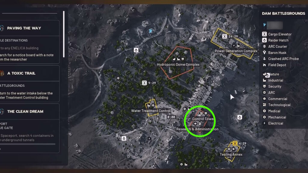 Research & Administration building | ARC Raiders - Flickering Flames Project 