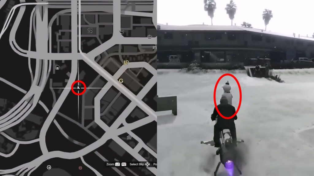Chamberlain Hills | GTA 5 Online Snowman Locations