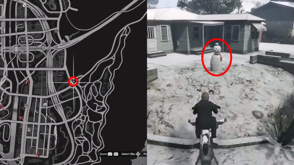 Sustancia Road | GTA 5 Online Snowman Locations