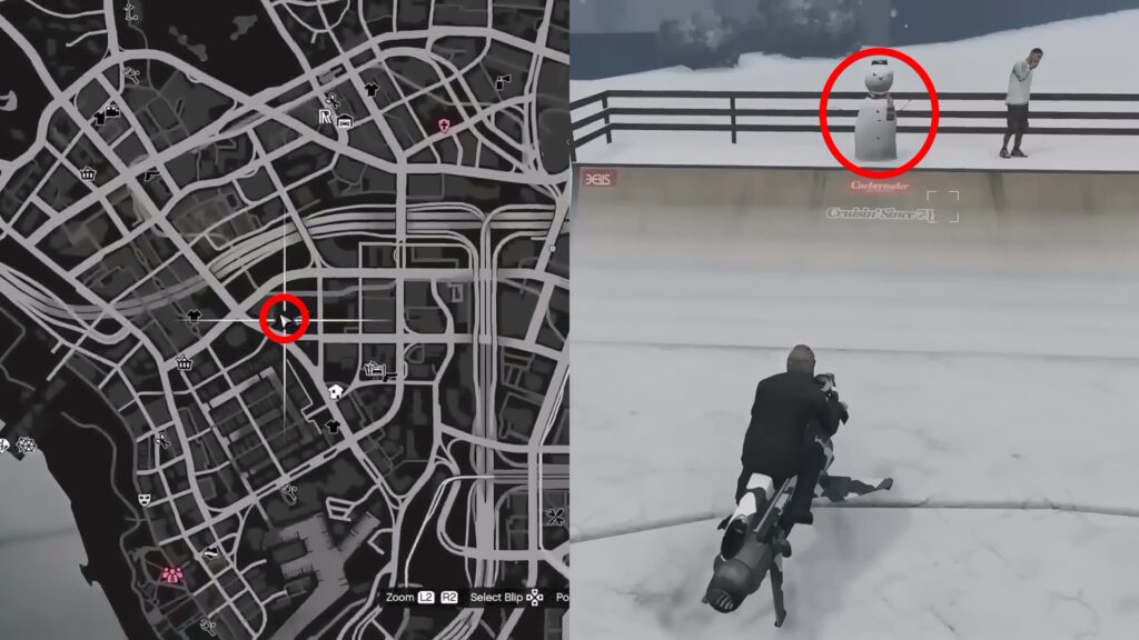 Decker Park | GTA 5 Online Snowman Locations