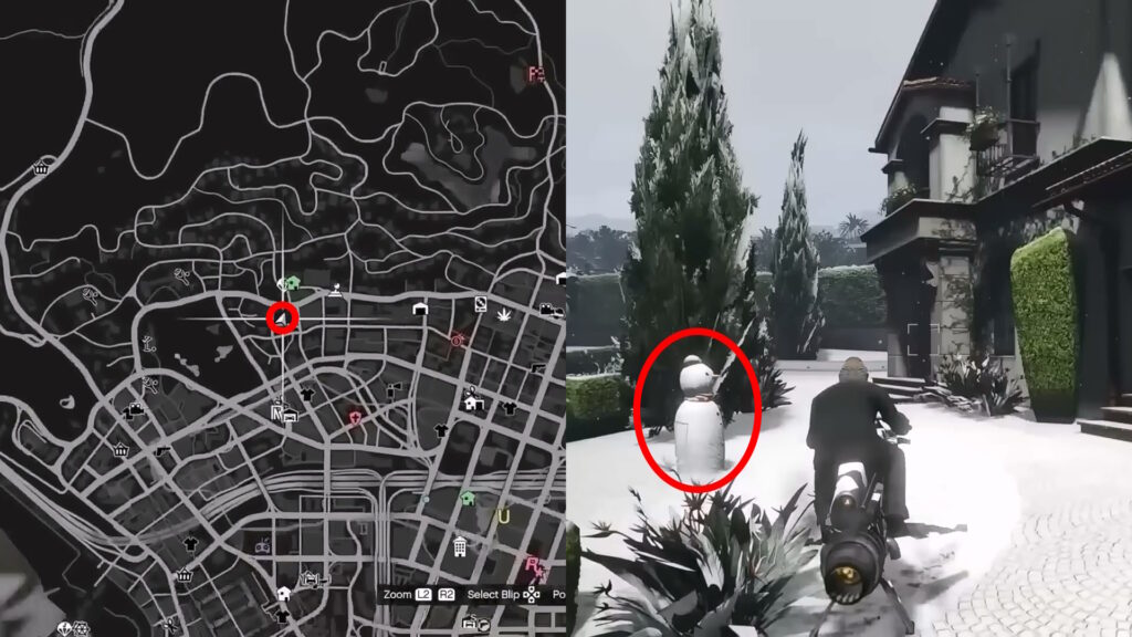 De Santa Residence | GTA 5 Online Snowman Locations