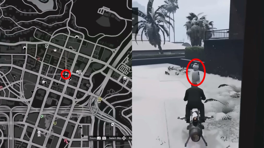 Hawick | GTA 5 Online Snowman Locations