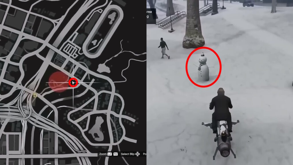 Broker Park | GTA 5 Online Snowman Locations