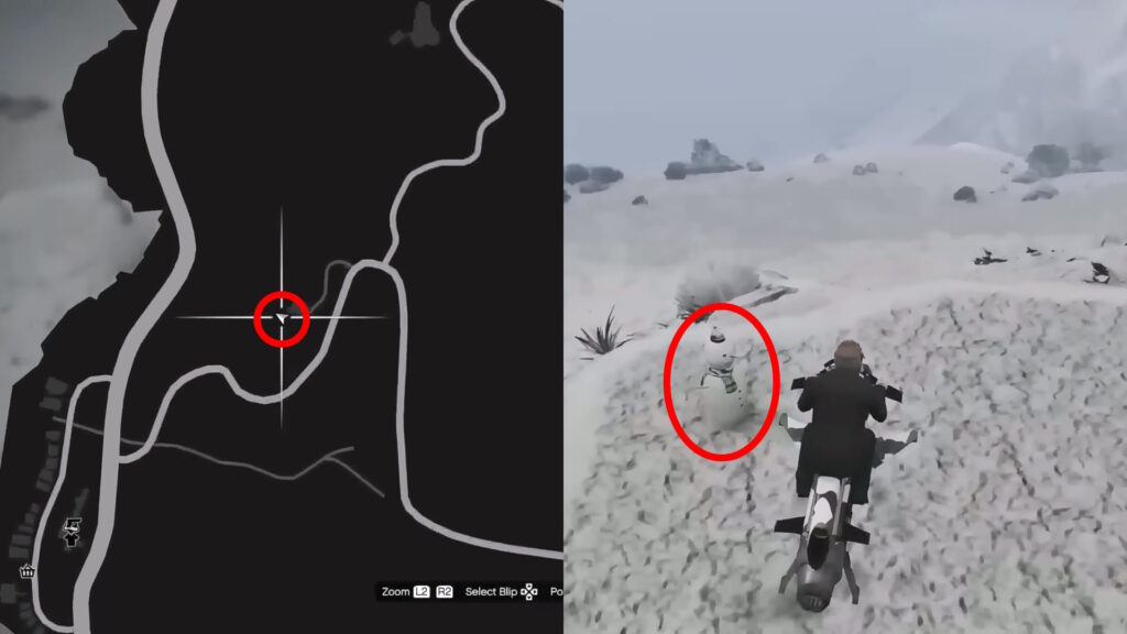 Banham Canyon | GTA 5 Online Snowman Locations