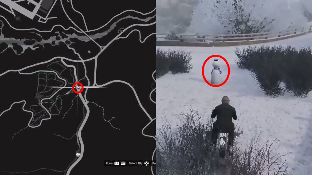Tongva Valley | GTA 5 Online Snowman Locations