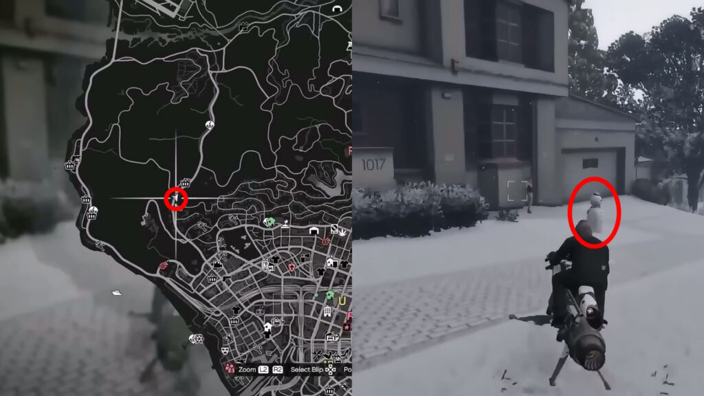 North Rockford Drive | GTA 5 Online Snowman Locations