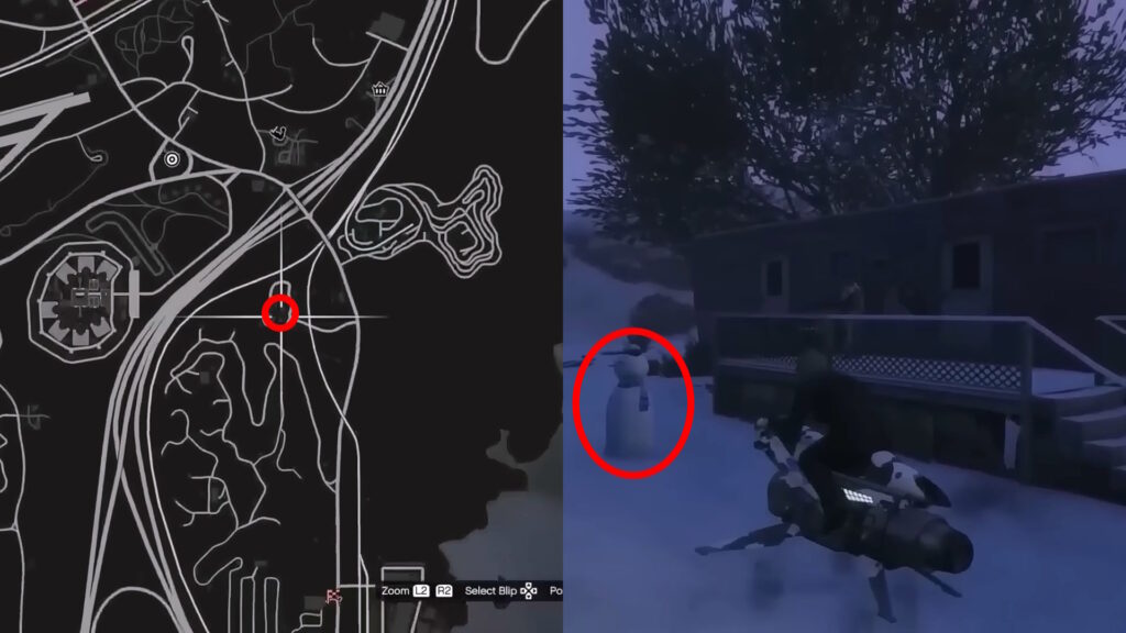 RON Alternates Wind Farm | GTA 5 Online Snowman Locations