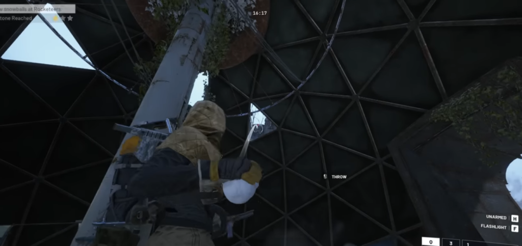 Completing the Throw Snowballs on Rocketeers trial in ARC Raiders.