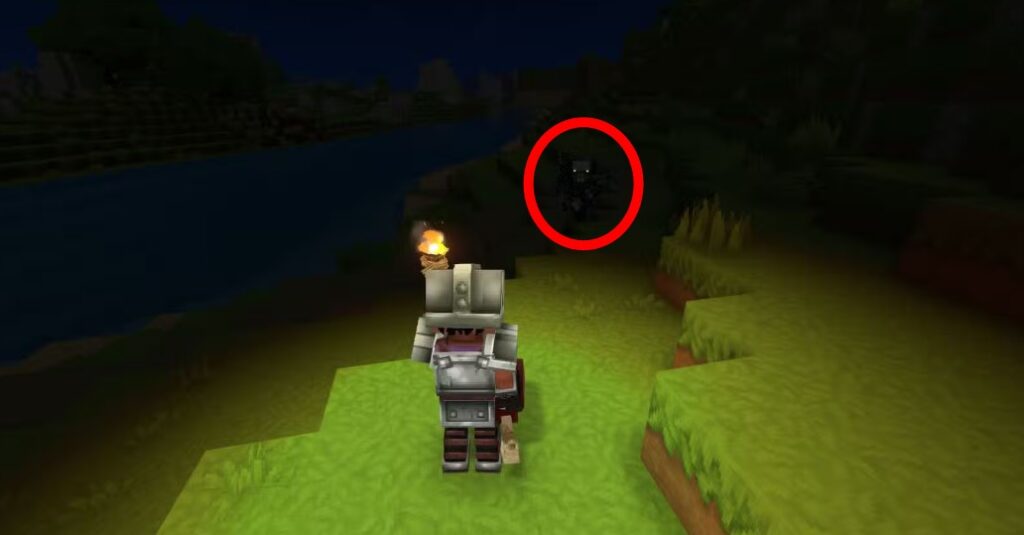 Void enemy eyes are easy to spot at night so you can easily farm Voidhearts in Hytale.