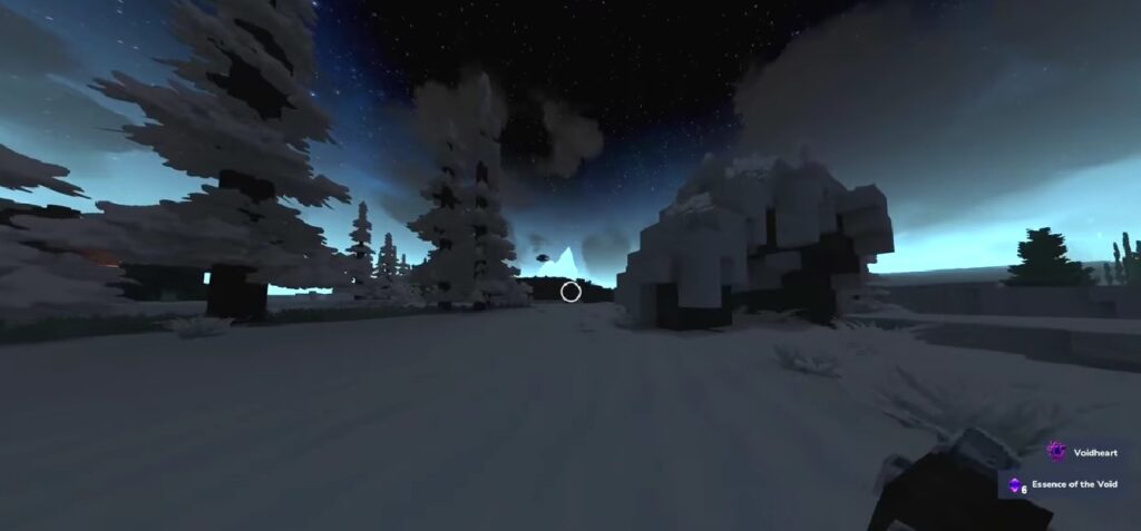 Open Snow Biome and Desert Biome best location for Voidhearts in Hytale.