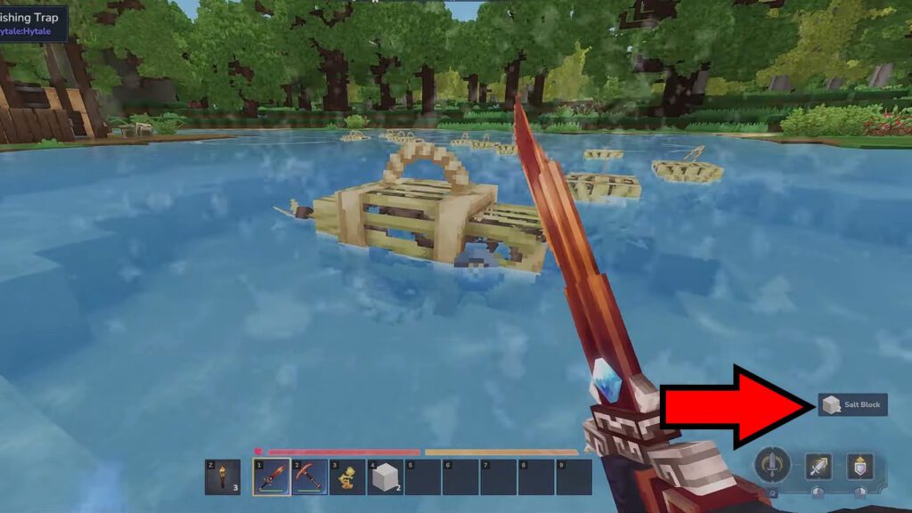 Salt Block from a Fishing Trap | Hytale