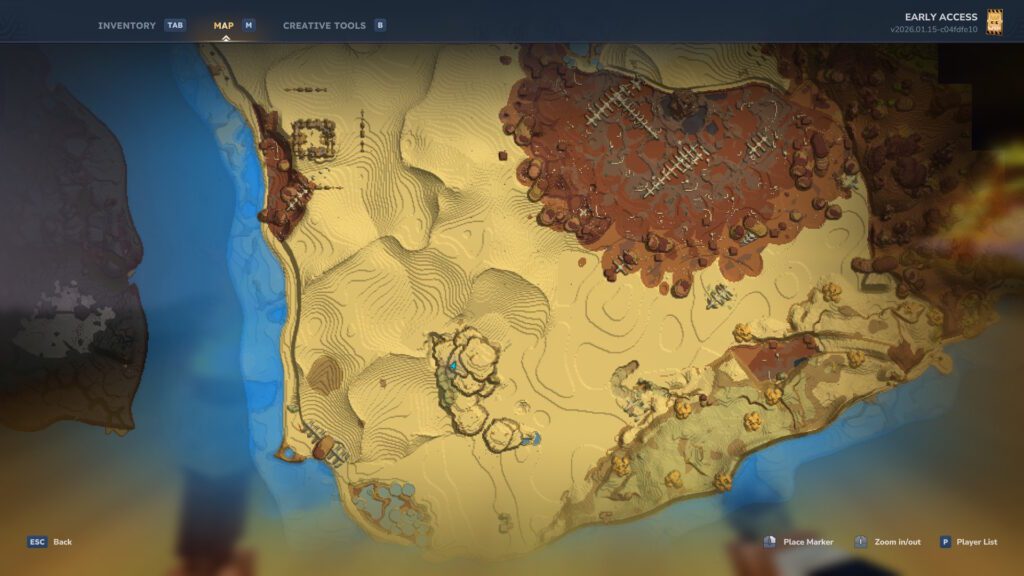 Example of the Howling Sands desert region | Hytale