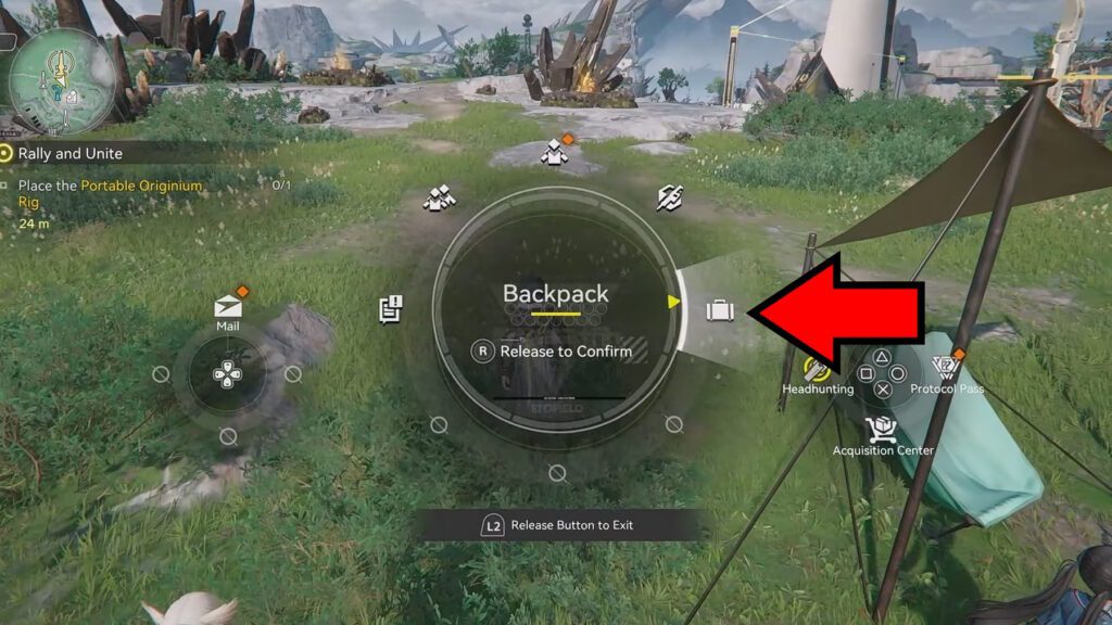 How to open the Backpack with a controller | Arknights: Endfield