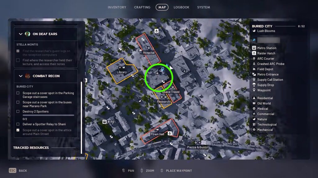 Parking Garage location | ARC Raiders