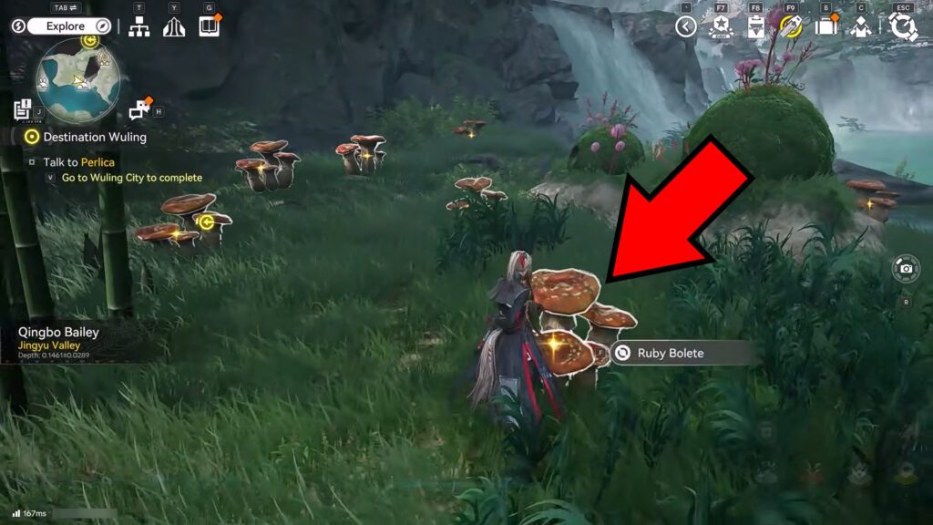 Ruby Bolete in Jingyu Valley | Arknights Endfield