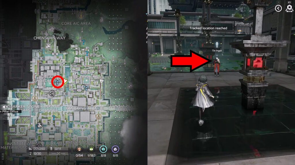 The Three Swords of Mastery Quest start location | Arknights: Endfield