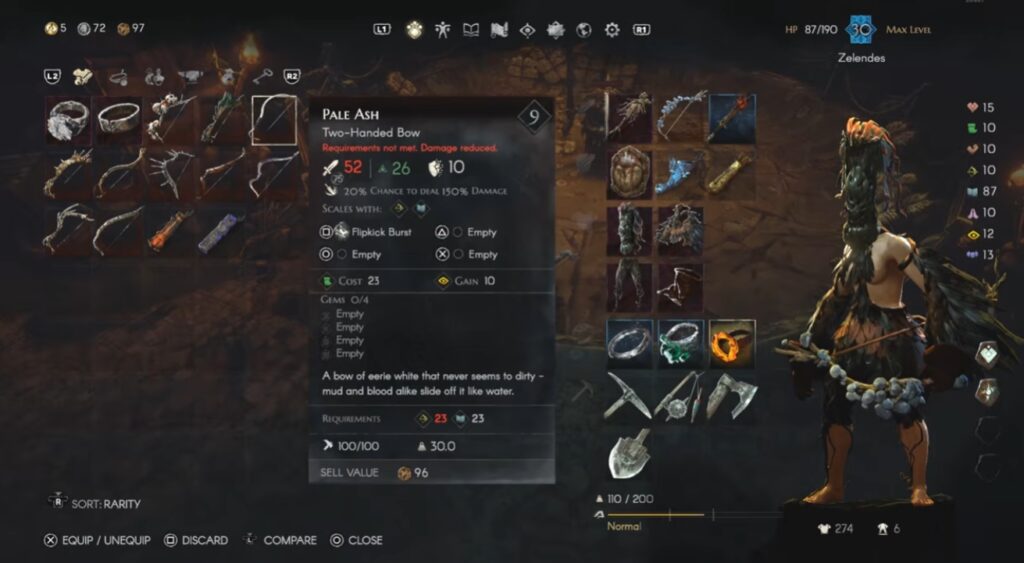Pale Ash Bow No Rest for the Wicked