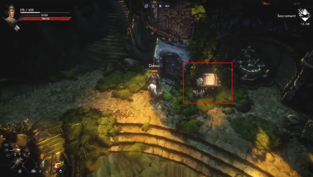How to Find and Use the Scribe Table in No Rest for the Wicked