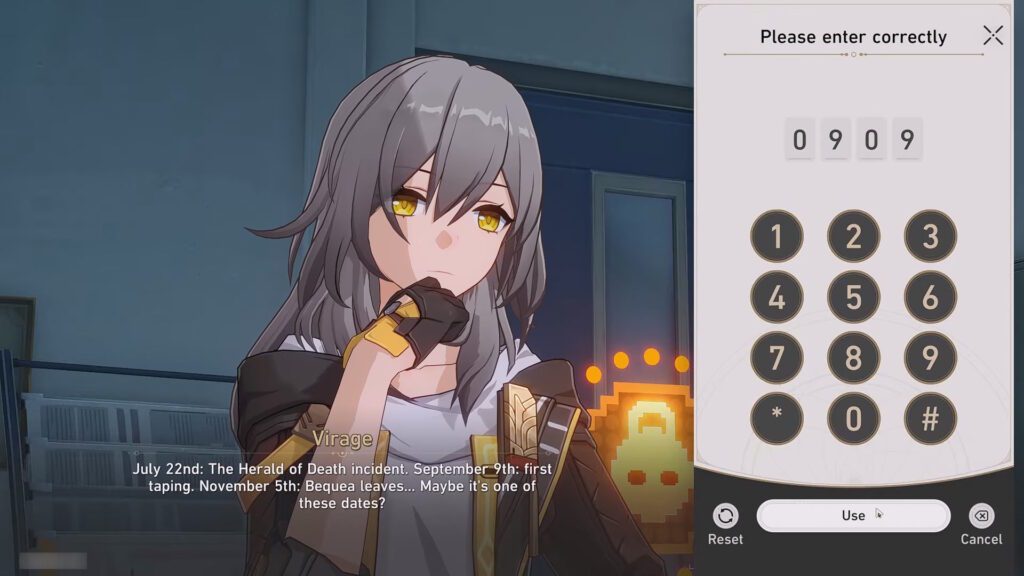 0909 is the code | A Bouquet for the Blessed in Honkai Star Rail
