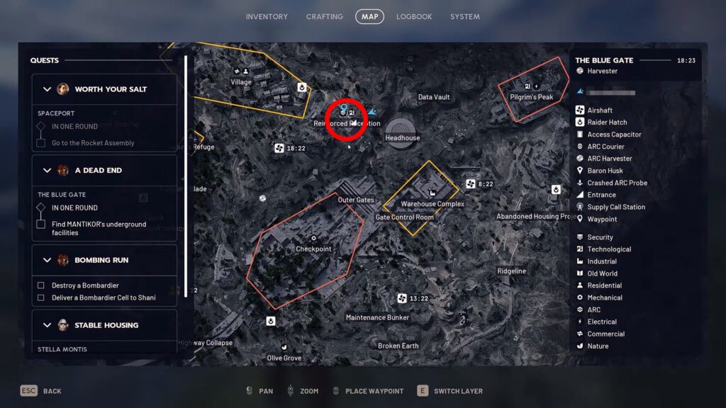 Reinforced Reception building location | ARC Raiders