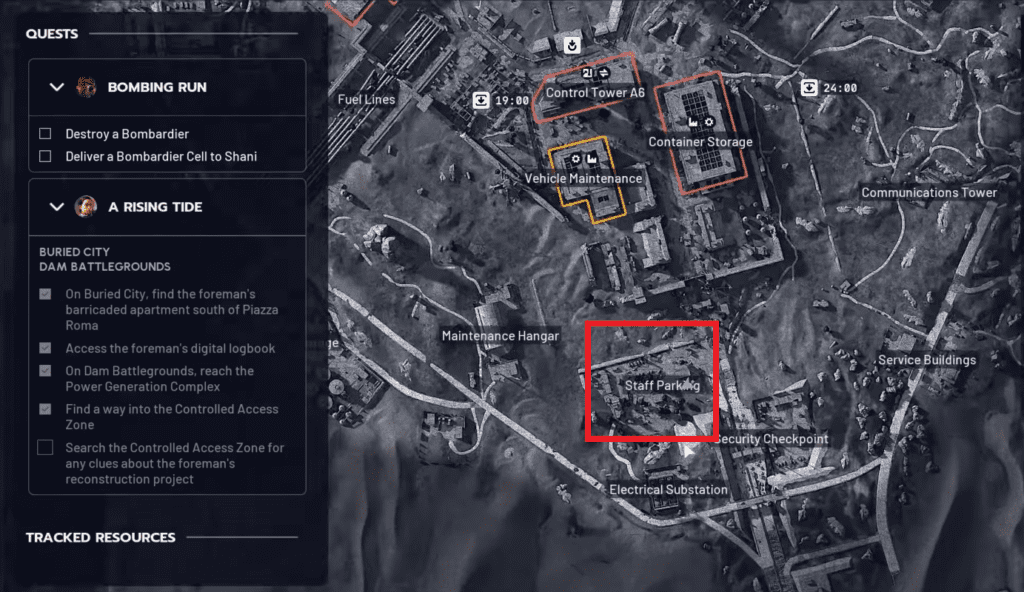 First location of Spaceport.