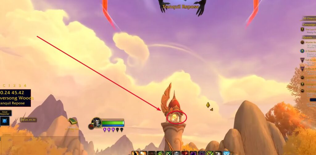 Path of Dawn glyph in World of Warcraft: Midnight