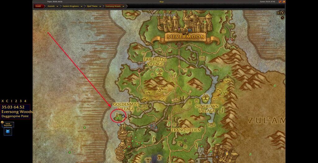 Daggerspine Point in World of Warcraft: Midnight