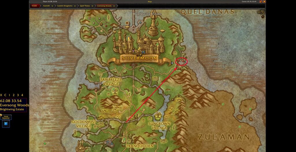 Brightwing Estate in World of Warcraft: Midnight