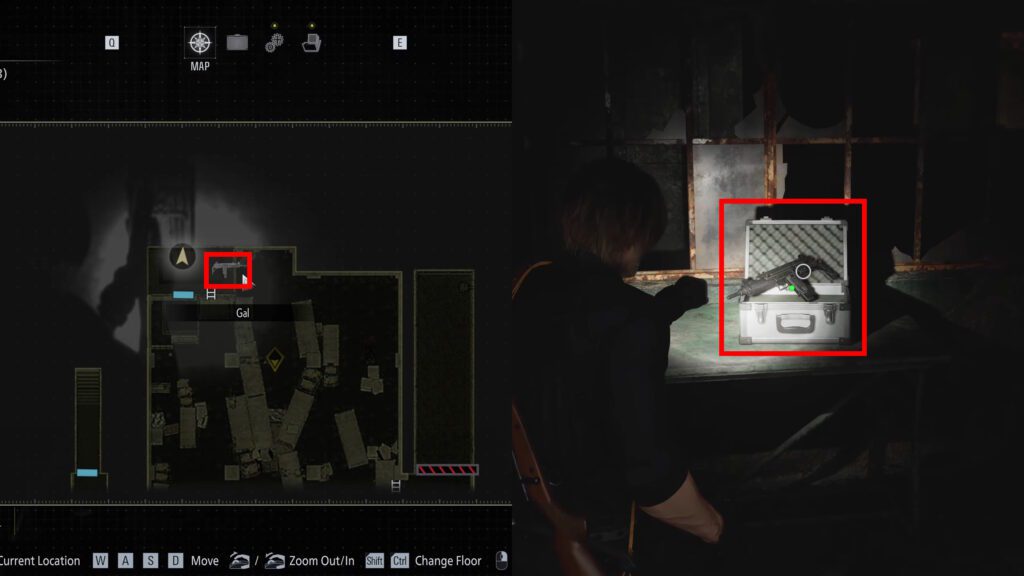 Gal SMG weapon location | Resident Evil Requiem