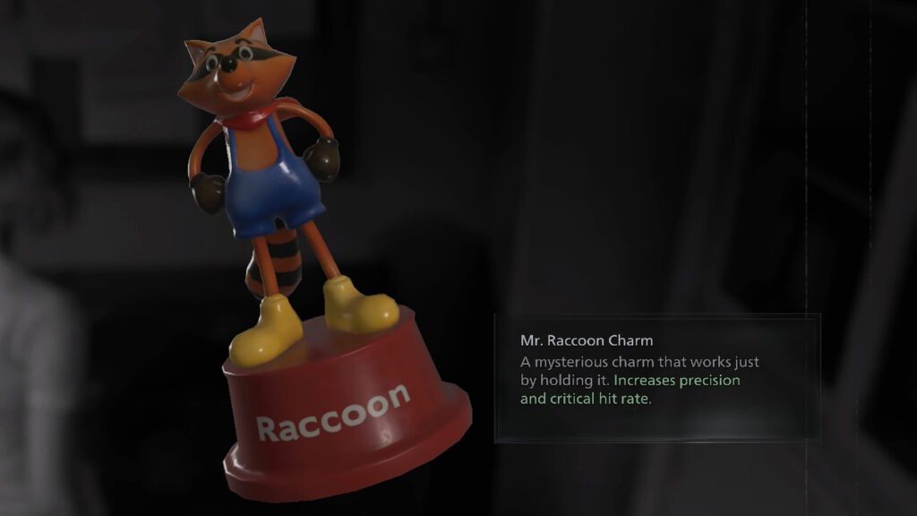 Mr. Raccoon Charm | Resident Evil Requiem