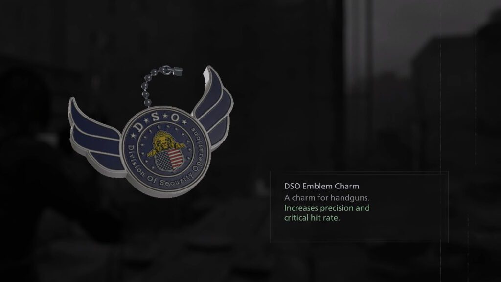 DSO Emblem Charm | Resident Evil Requiem