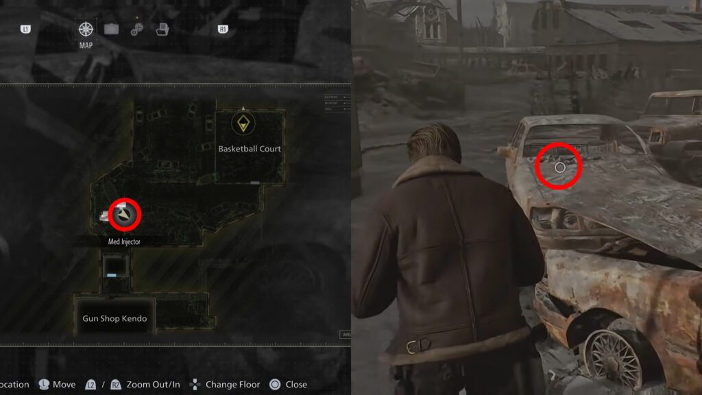 From Meryl to Mommy 3 letter location | Resident Evil Requiem