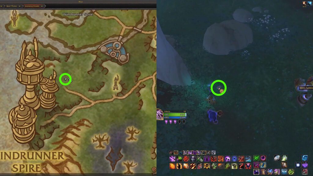 Worn Safebox Key for Triple-Locked Safebox location | WoW Midnight