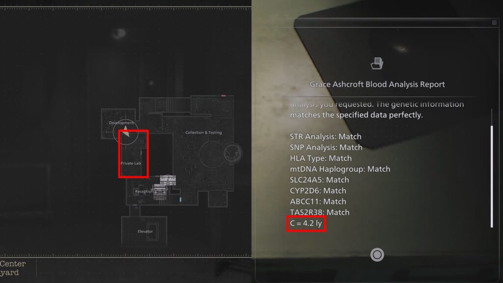 Code clue, C | Resident Evil Requiem: The Final Puzzle