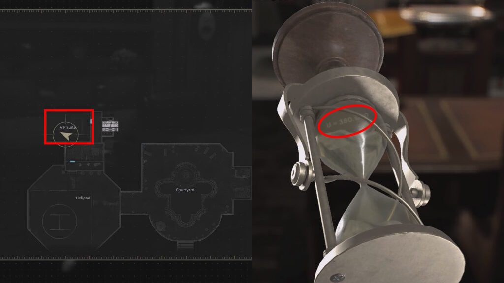 Code clue, U | Resident Evil Requiem: The Final Puzzle
