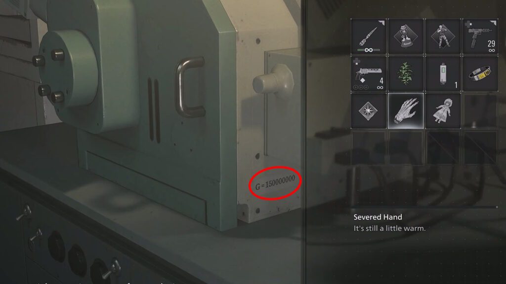 Code clue, G | Resident Evil Requiem: The Final Puzzle