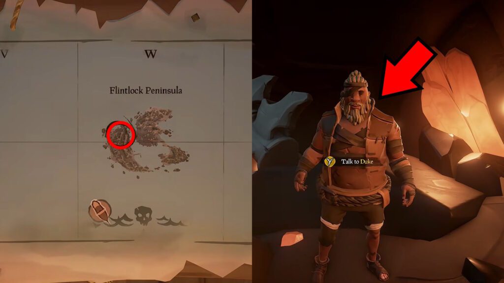 Duke location | Sea of Thieves - Ducal Disciple Commendation