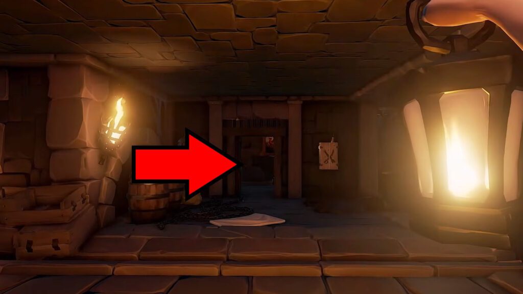 Red parrot painting in the Office Room | Sea of Thieves - Ducal Disciple Commendation