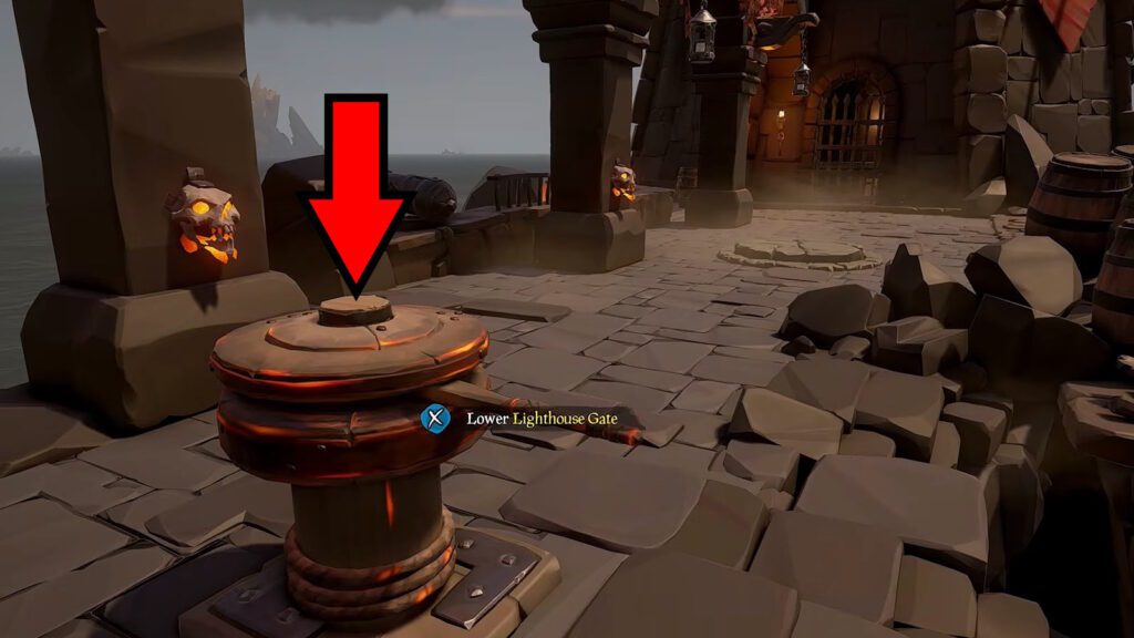 Key location capstan example | Sea of Thieves - Ashen Garrisons