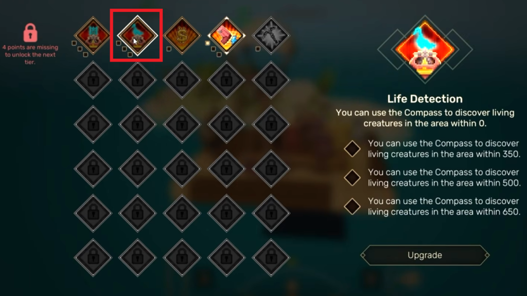 Life Detection skill for the Compass found under the Engineer section. 