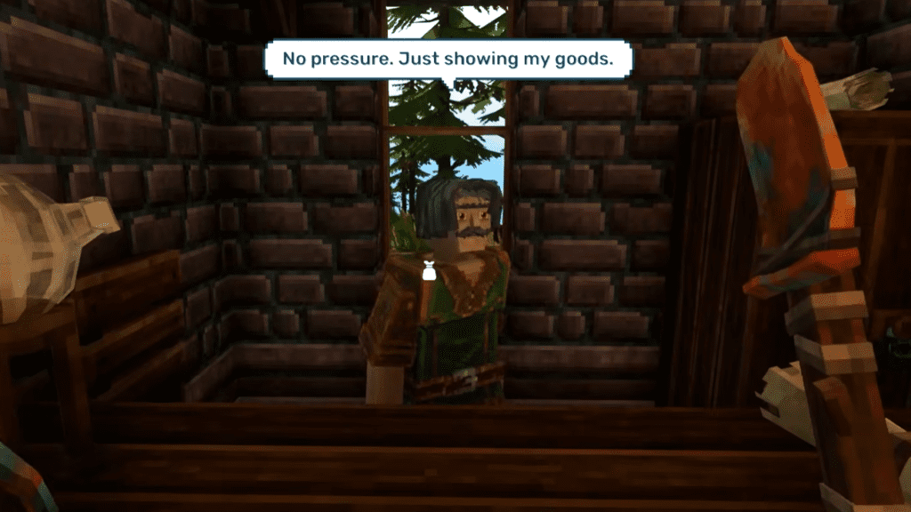 One of the merchants that is found on the islands.
