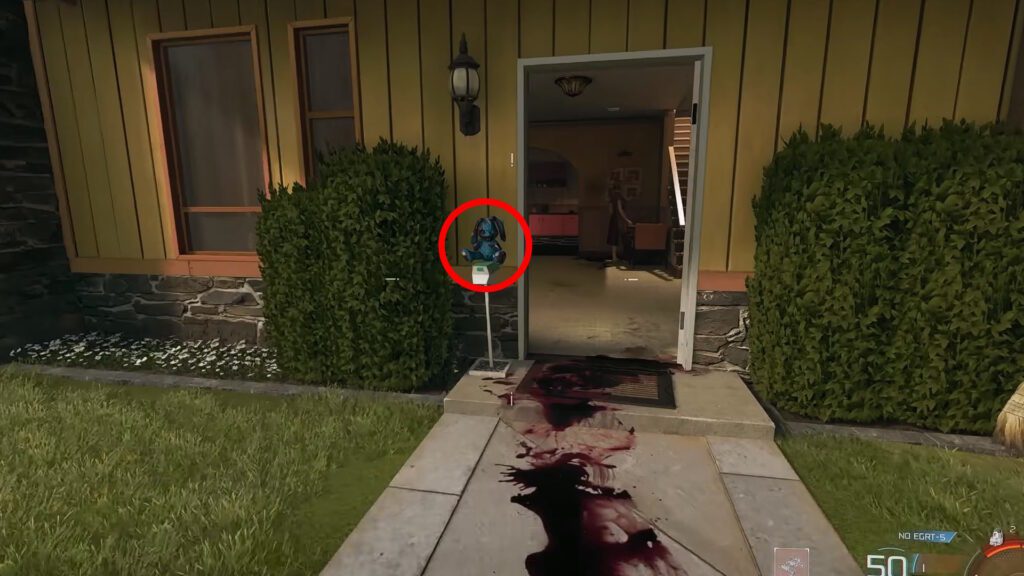 Mister Peeks atop the mailbox | Black Ops 7 Zombies Paradox Junction Relic Guide
