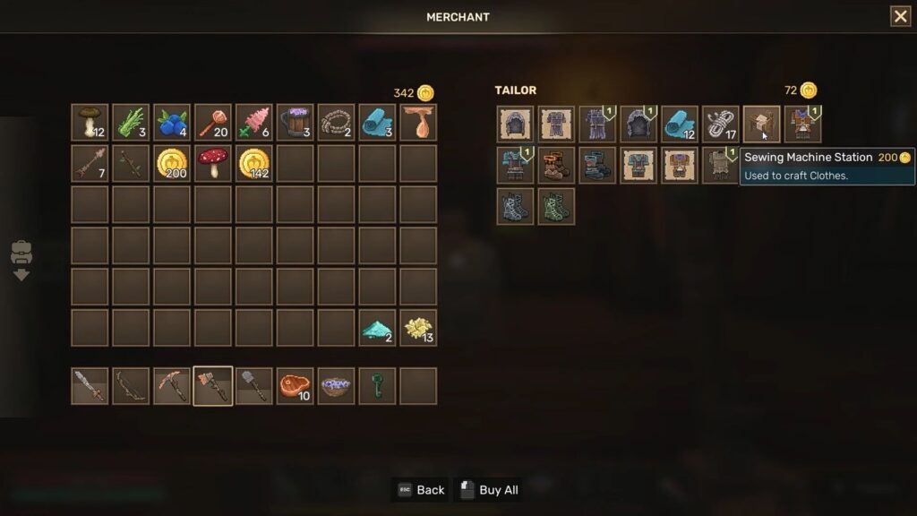 Buying from a Merchant | Everwind