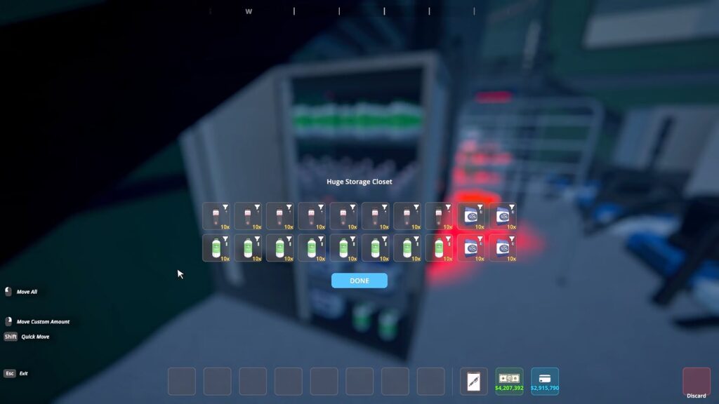 Stocking up on supplies | Fully Automated Coca Docks Warehouse Build - Schedule 1