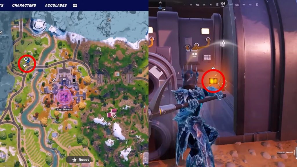 Fortnite Chaos Cubes Locations - Dark Dominion